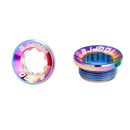 TOOPRE MTB Bike Crank Cover Screws Cap CNC M20x8mm BB Fixing Bolt (Color) Newly