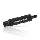 Bike Valve Core Tool Double Head Presta American Valve Core Wrench (Black)