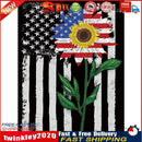 5D Diamond Painting Kit Sunflower Partial Special Shape Drill DIY (YXC082) Newly