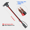 Car Battery Extension Tender SAE DC Power Automotive Panel Connector Cables