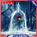 5D DIY Full Drill Diamond Painting Fantasy Rose Cross Stitch Embroidery Rhinesto