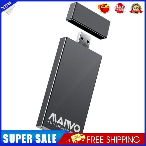 MAIWO K1642S 5Gbps USB 3.0 to mSATA SSD Box Aluminum Alloy Mobile Enclosure