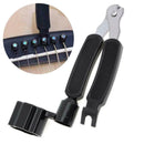 3in1 Guitar Winder + String + Pin Puller For Guitar K9K0 C2X8 Mandolin O5H9
