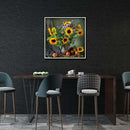 Wall Picture Poster Diamond Painting DIY Elegant Flower Cross Stitch Embroidery