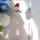 DIY Diamond Painting Christmas Snowman Crystal Light Catcher Charm (AA882) Newly