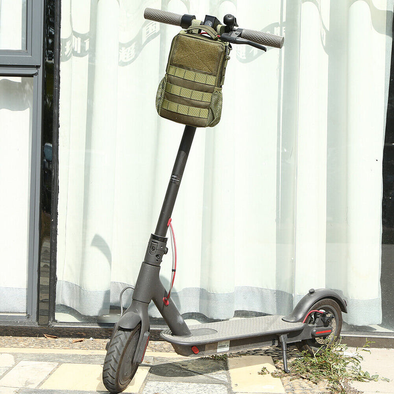 Bicycle Front Tube Handleable Bag Big Scooter Outdoor Mobile Phone Storage Pouch