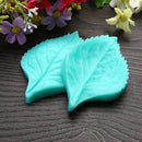 Silicone Mold Flower Leaf DIY Fondant Cake Mould DecorateTools (Peony Leaf)