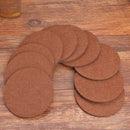 10pcs Felt Table Drink Mats Coaster Placemat Heat Protection Coffee Mug Cup Pads