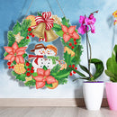 Double Snowman Diamond Painting Garland Pendant DIY Handmade Craft Gift (YH37