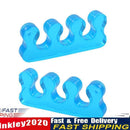 2pcs Soft Form Toe Separators Flexible Finger Spacer for Manicure Pedicure Newly