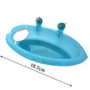 Home Hamper With Mirror Pet Supplies Parrot Bathtub Bird Cage Bath Basin