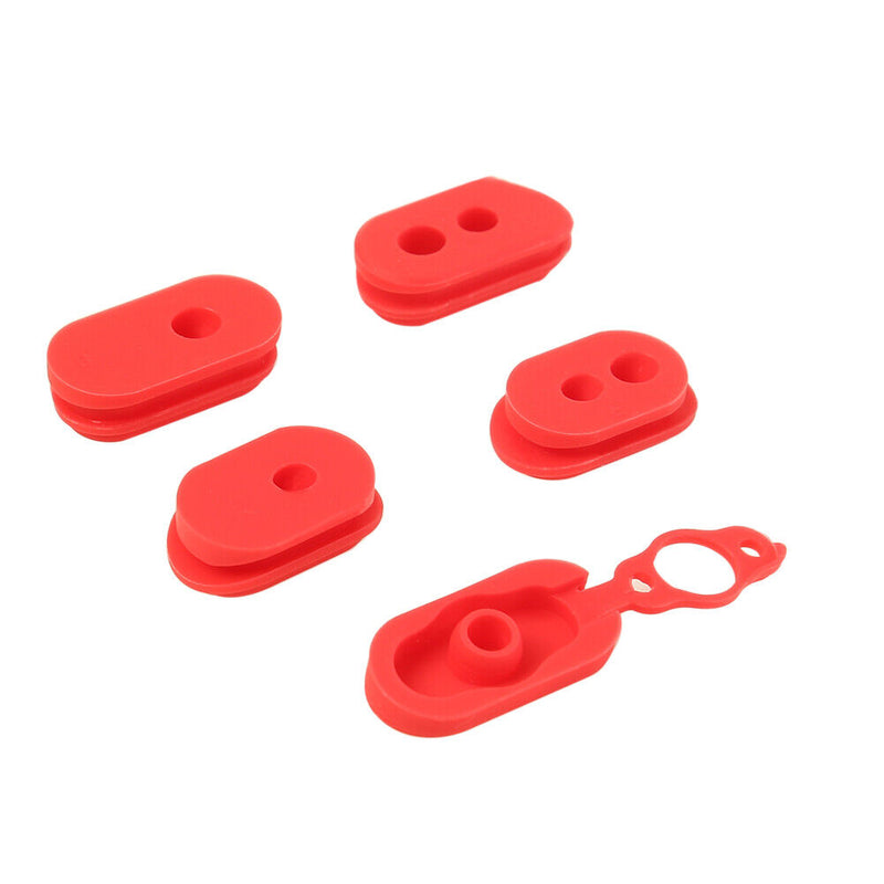 4pcs Case Silicone Cap M365 Electric Scooter Charge Port Cover Dust Plug Newly