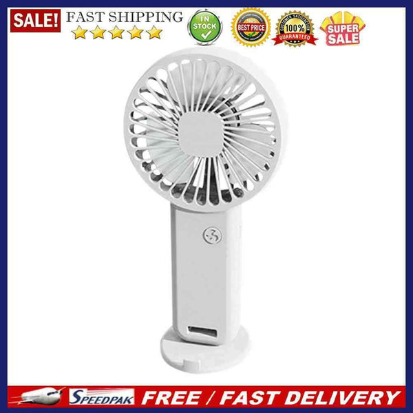 USB Mini Handheld Fan Ultra-quiet Portable Student Outdoor 3 Speed Small Fans