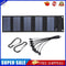 Waterproof Foldable Battery Charger 15W 5V USB Solar Panel Pack for Phone