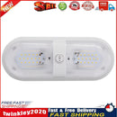 10-24V 48 LED RV Ceiling Light with Rocker Switch for Camper Yacht Boat Newly