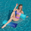 Foldable Floating Row Water Hammock Outdoor Inflatable Lounger (Gradient)