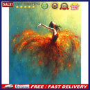 Frameless Dancing Girl Oil Paint By Numbers Kit DIY Acrylic Handmade Handic