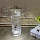 Lighting Transparent Bedroom Office Modern Table Lamp Lampshade Glass Ball