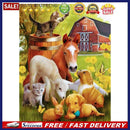 Horse Sheep Dog Oil Paint By Numbers Kit DIY Acrylic Painting on Canvas (B1472)