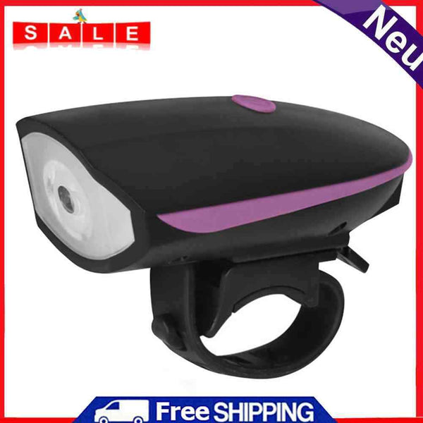 XPG LED MTB Bike Front Light 5W 240LM Head Lamp Bicycle Cycling Horn Headlights