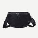 Pure Color PU Leather Shoulder Chest Pouch Women Girls Crossbody Messenger Bags