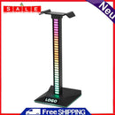 RGB Gaming Headphone Stand Headset Display Holder Pickup Rhythm Light for Gamer