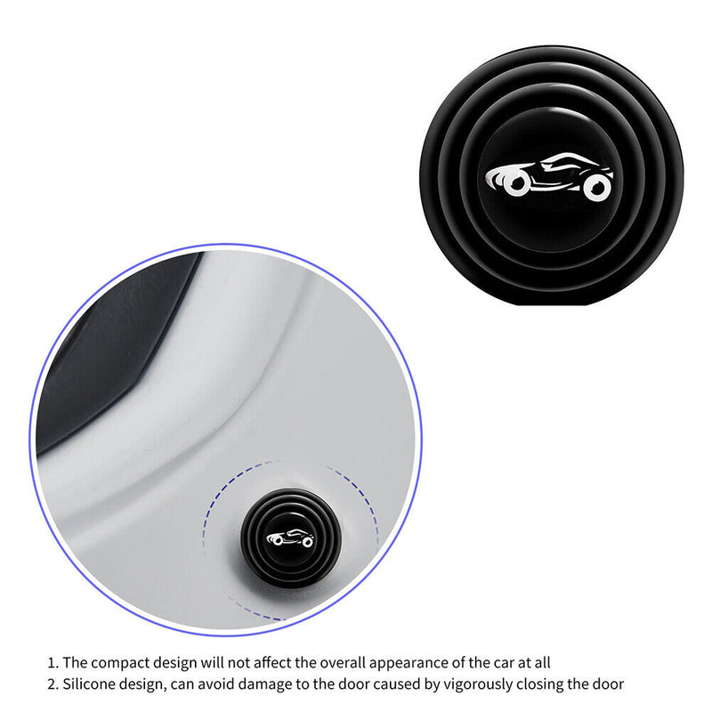 10x Anti-shock Car Door Silicone Pad Universal Anti-Noise Buffer Gasket Pads