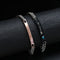 Women Love Bangle Jewelry Stainless Steel Couple Bracelets Her King His Queen
