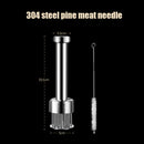 304 Stainless Steel Meat Tenderizer Needle Cooking Accessories for Home Kit