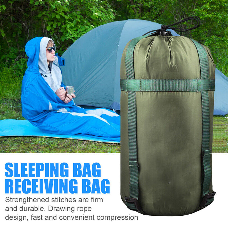 Outdoor Compression Stuff Bag Camping Hammock Sleeping Bag Storage Package