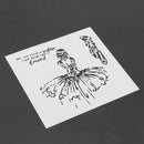 Plastic Cake Flower Spray Stencils DIY Mold Mould Fondant Template(PH-31) Newly