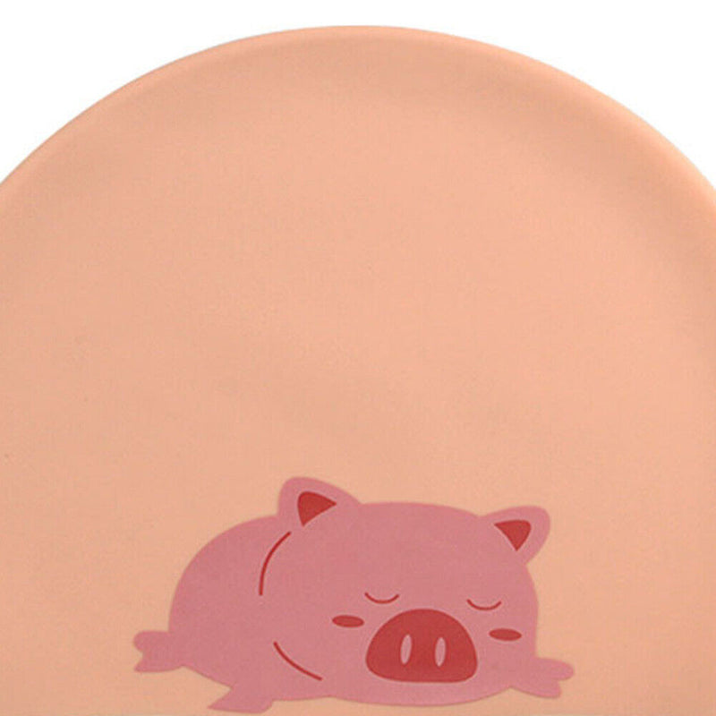 Soft Swimming Cap Silicone Girls Waterproof Sports Adults Antiskid Swim Pool