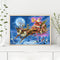 Santa Oil Paint By Numbers Kits Canvas DIY Picture Hand Painted Wall Art Cr