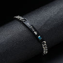 Love Bangle Men and Women His Queen Stainless Steel Her King Couple Bracelets
