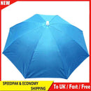 Portable Rain Umbrella Hat Foldable Outdoor Sun Shade Waterproof Camping Cap