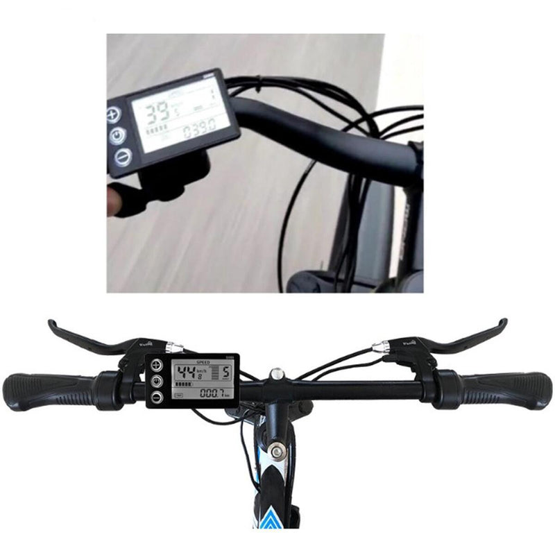 Electric Bike S866 24/36/48V Plug LCDDisplay For E-bike Scooter Part Waterproof