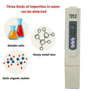 Salt Water Pool Fish Pond Tests Digital Salinity Temp Portable Meter Pens O8M5