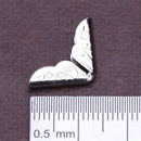 100pcs Tone Scrapbooking Albums Corner Protectors Card File Menu Metal Book