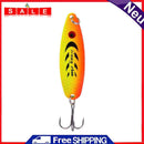 1pc 13g spoon 3 hook fishing bait hard bait colorful sequins sequins hook