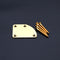 #A Bass Neck Plate Screws 4 Holes Guitar Neck Joint Board Metal Reinforcement Bo