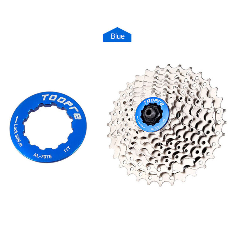 TOOPRE 11T Cassette Flywheel Lock Cover Aluminum MTB Bike Freewheel Locks Rin