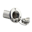 RV City Check Valve Trailer Gravity Oil Inlet Water Fill Inlet Deck Filler