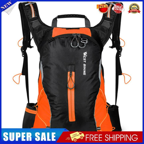 Cycling Backpack Men Women Bicycle Hiking Camping Travel Bagpack (Red)