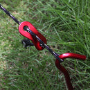 Hiking Guy line Tensioner Knot Hook Rope Buckles Fastener Double holse