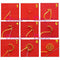 DIY Rose Flower Bead Cross Stitch Keychain Stamped Needlework Kit (SMX-024)