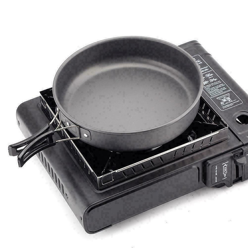 Outdoor Gas Stove Wind Screen Foldable Wind Steel Burner T2B6 P3V4 K7F0 E6B4