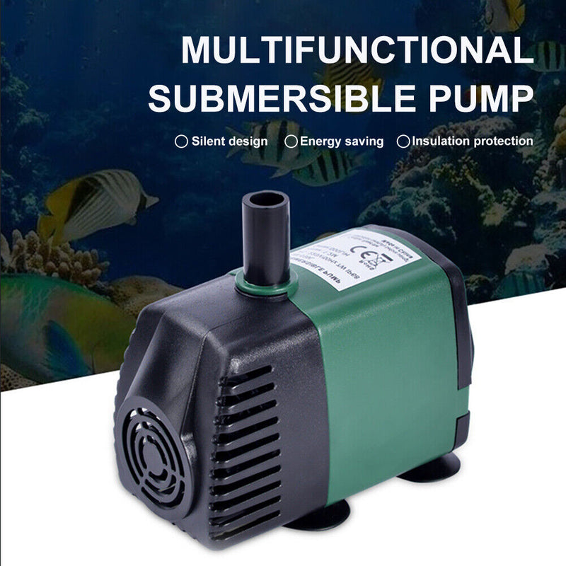 #A 600L/H 7W Aquarium Circulating Water Pump Viewing Pool Fountain Submersible P