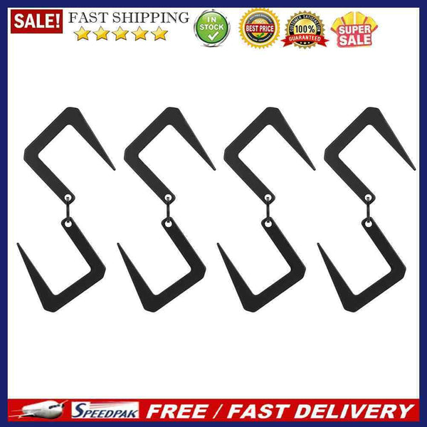 Outdoor Camping Hanging Hook S-shaped Clothes Towel Storage Rack Hiking Suppl