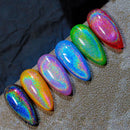 Shining Aurora Colorful Glossy Cat Eye Gel Universal Colorful Cat's Eye Glue
