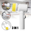 5 in 1 Handheld Electric Cleaning Brush Set for Cleaning Tiles Sinks Wash Basins